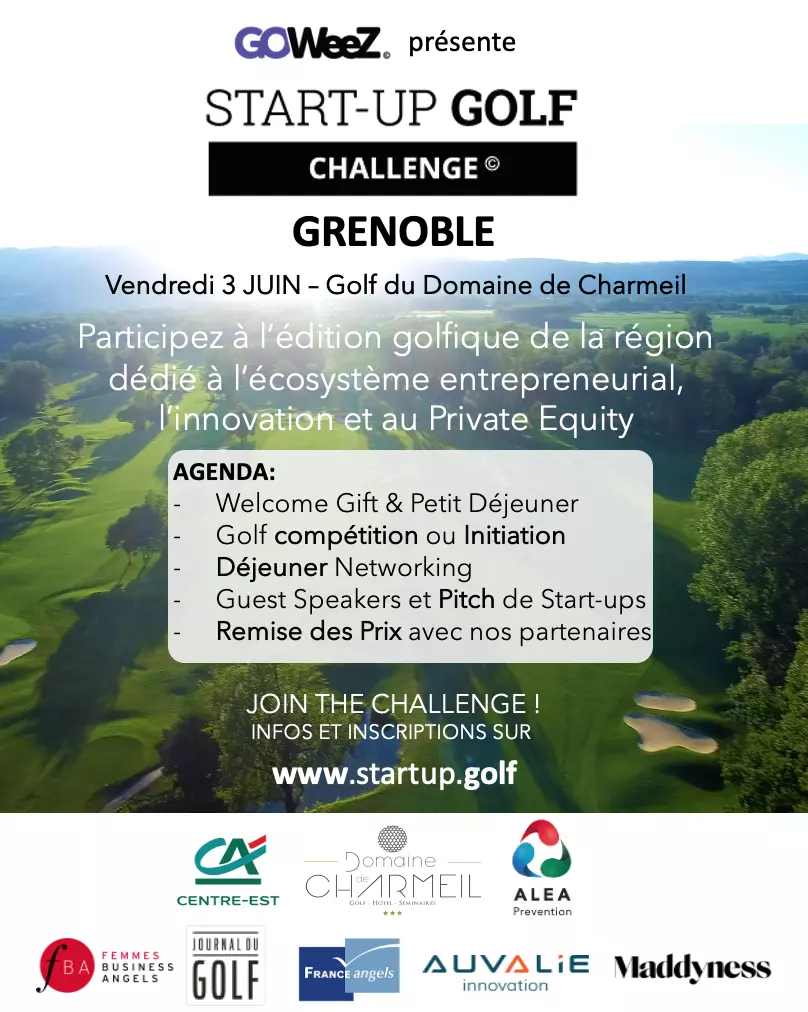 START-UP GOLF CHALLENGE - Grenoble 3 juin 2022